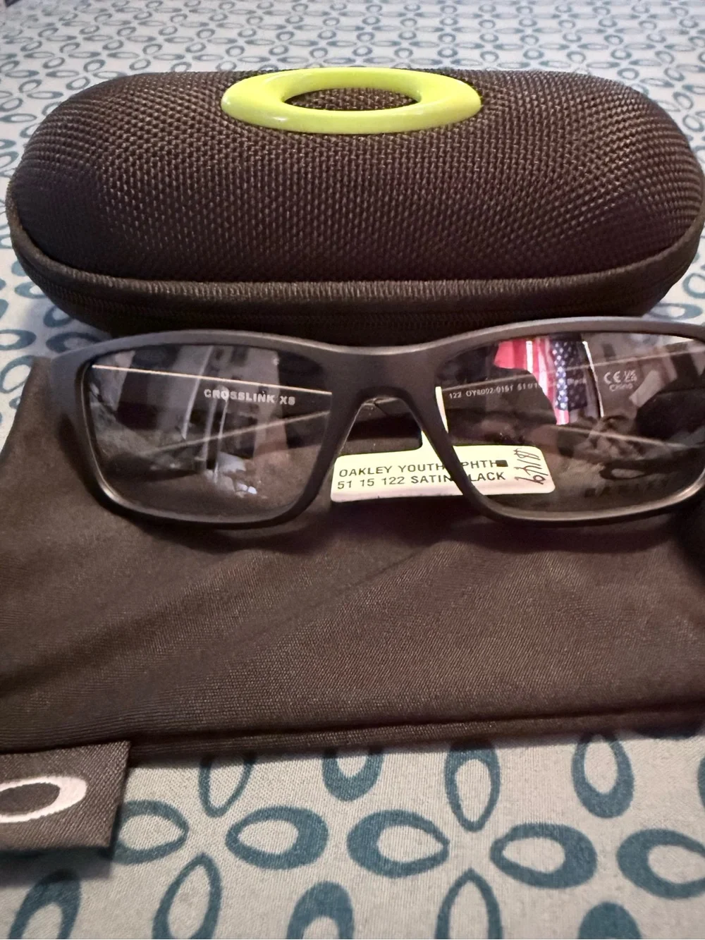 Oakley Youth Ophthalmic Black Glasses Frame with